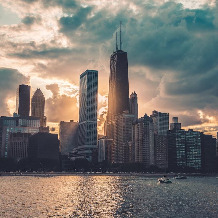 City skyline in Berlin, Germany